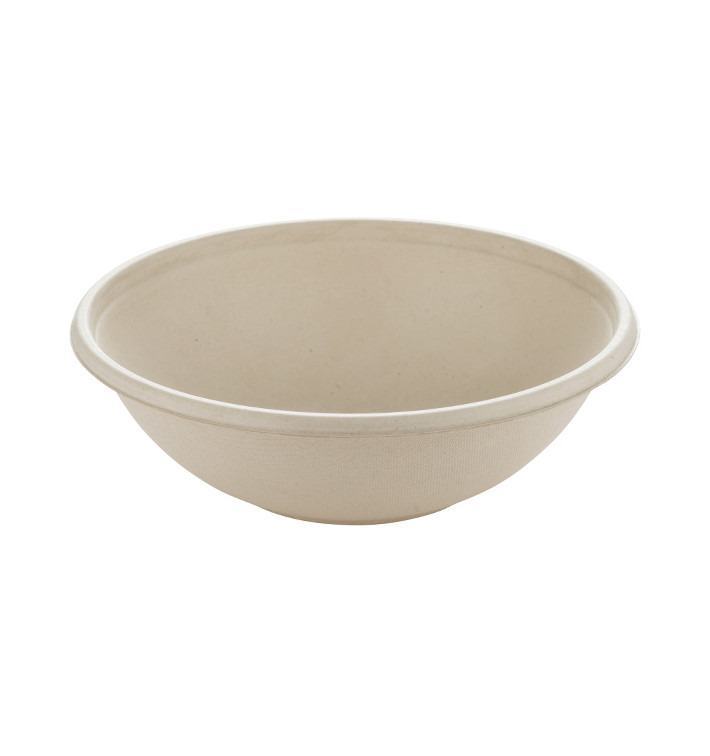 Schüssel Zuckerrohr-Fasern "Buddha" 600ml Ø17x6cm (75 Stück) Schüssel Zuckerrohr-Fasern "Buddha" 600ml Ø17x6cm (75 Stück)