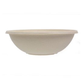 Schüssel Zuckerrohr-Fasern "Buddha" 600ml Ø17x6cm (75 Stück)