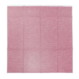 Bestecktaschen Vaquero Winrot 40x40cm (30 Stück)