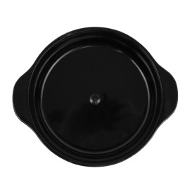 Plastikschüssel mit Griffen Schwarz 52ml (200 Stück)