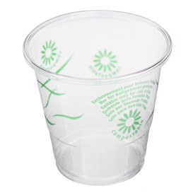 Becher aus PLA "Green Spirit" Transparent 250ml (1250 Stück)