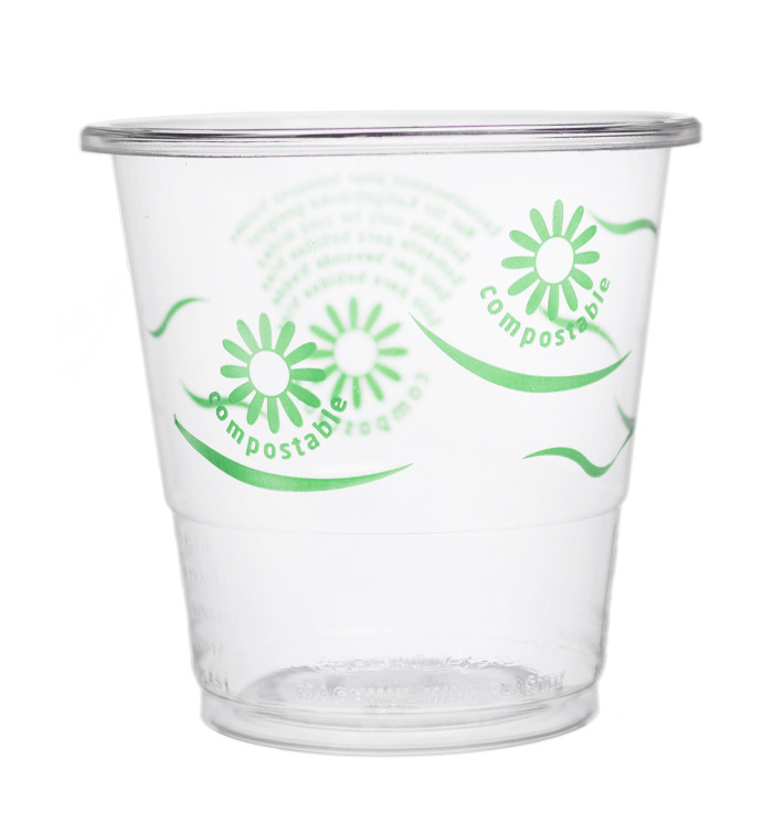 Becher aus PLA "Green Spirit" Transparent 250ml (1250 Stück) Becher aus PLA "Green Spirit" Transparent 250ml (1250 Stück)