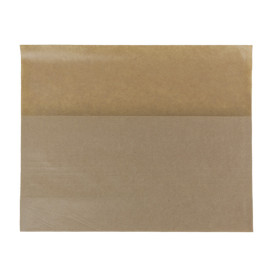 Beutel fettdicht Kraft 21x17/11x3cm (100 Stück)
