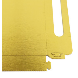 Papptablett Rechteckig Gold Griffen 16x23 cm (1.000 Stück)