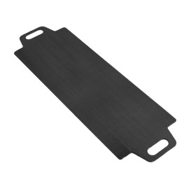 Papptablett Rechteckig Schwarz Griffen 32x7,5 cm (100 Stück)