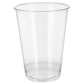 Bio-Becher aus PLA Transparent 250ml (1.000 Stück)