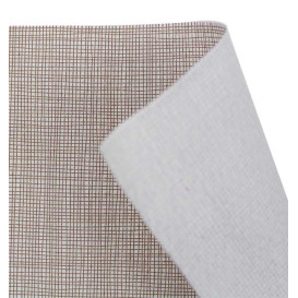 Tischsets Papier 30x40cm "Zwiachen Linien" Braun 40g/m² (1000 Stück)