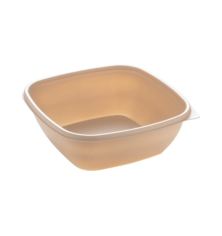 Plastikbehälter PP Creme 750ml 16,5x16,5x6cm (50 Stück) Plastikbehälter PP Creme 750ml 16,5x16,5x6cm (50 Stück)