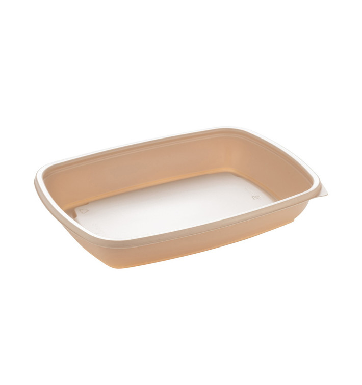 Plastikbehälter PP Creme 600ml 23x16,5cm (750 Stück) Plastikbehälter PP Creme 600ml 23x16,5cm (750 Stück)