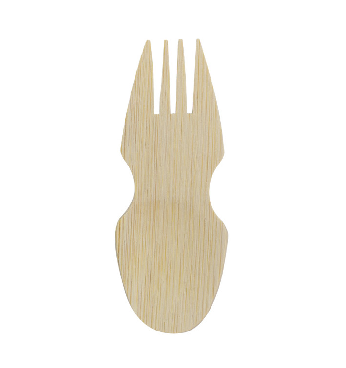 Göffel aus Bambus 9cm (20 Stück) Göffel aus Bambus 9cm (20 Stück)