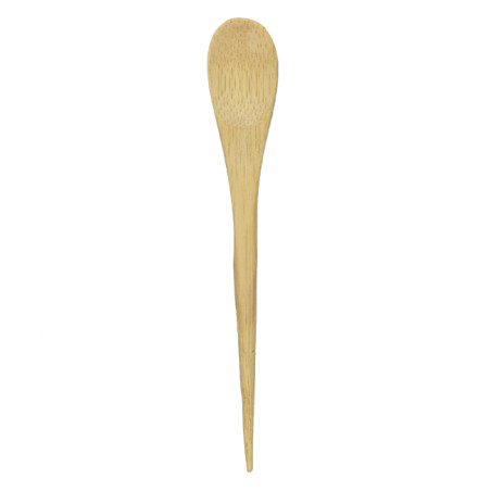 Kleiner Bambuslöffel 12cm in einer Schachtel (24 Stück)