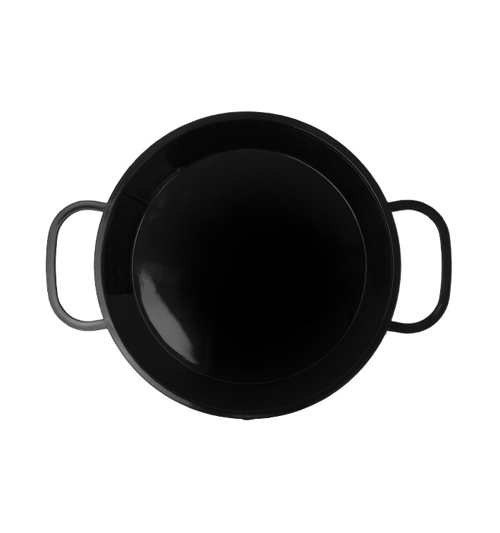Paellapfanne aus PP Schwarz 300ml (100 Stück) Paellapfanne aus PP Schwarz 300ml (100 Stück)