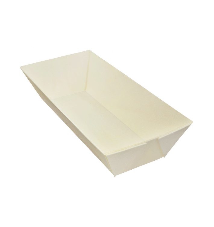 Fingerfood-Schalen aus Holz 410ml 19,5x7,7cm (144 Stück) Fingerfood-Schalen aus Holz 410ml 19,5x7,7cm (144 Stück)