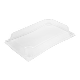 PET-Deckel für Verpackungen 500ml 20,8x13,1x3,2cm (12 Stück)