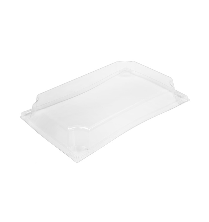 PET-Deckel für Verpackungen 500ml 20,8x13,1x3,2cm (144 Stück) PET-Deckel für Verpackungen 500ml 20,8x13,1x3,2cm (144 Stück)