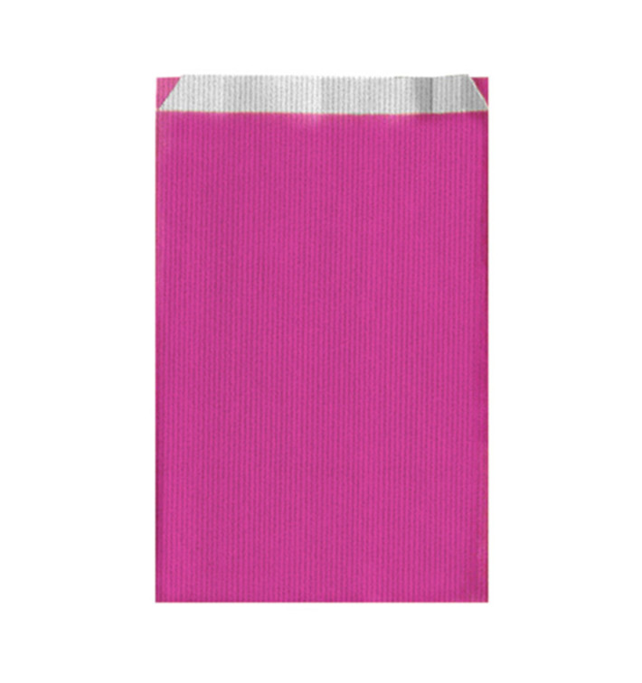 Papiertüten Pink 26+9x46cm Papiertüten Pink 26+9x46cm