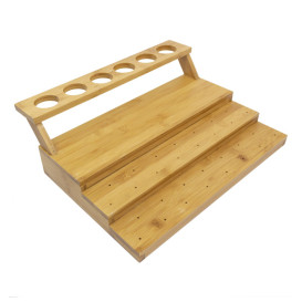 Spieß- und Kegelhalter aus Bambus 29x35,5x11,5cm (2 Stück)