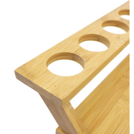 Spieß- und Kegelhalter aus Bambus 29x35,5x11,5cm (2 Stück)