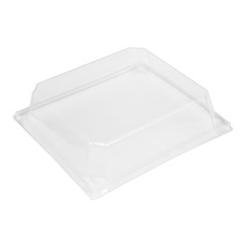 PET-Deckel für Verpackungen 480ml 14,3X12,3X3,3cm (144 Stück)