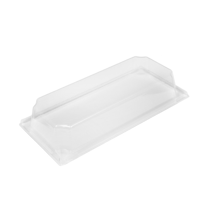 PET-Deckel für Verpackungen 410ml 19,6x8,6x3,2cm (12 Stück) PET-Deckel für Verpackungen 410ml 19,6x8,6x3,2cm (12 Stück)