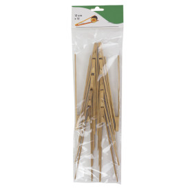 Pinzetten aus Bambus 12cm (12 Stück)