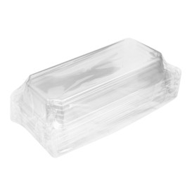 PET-Deckel für Verpackungen 410ml 19,6x8,6x3,2cm (12 Stück)