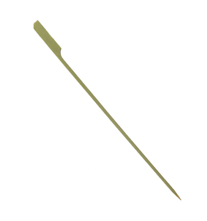 Naturgrüner Fingerfood-Spieße "Golf" aus Bambus 25cm (250 Stück) Naturgrüner Fingerfood-Spieße "Golf" aus Bambus 25cm (250 Stück)