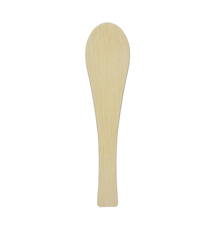 Kleiner Bambuslöffel 13,5cm (50 Stück) Kleiner Bambuslöffel 13,5cm (50 Stück)