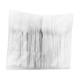 Wiederverwendbarer Löffel CPLA Weiß 10cm (500 Stück)