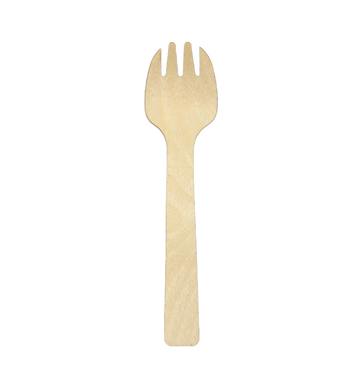 Göffel aus Holz 105mm (100 Einh.) Göffel aus Holz 105mm (100 Einh.)