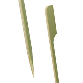Fingerfood-spieße aus Bambus "Golf" 15cm (50 Stück)