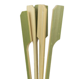 Fingerfood-spieße aus Bambus "Golf" 15cm (50 Stück)