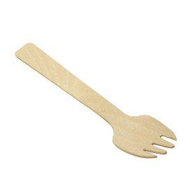 Göffel aus Holz 105mm (100 Einh.)