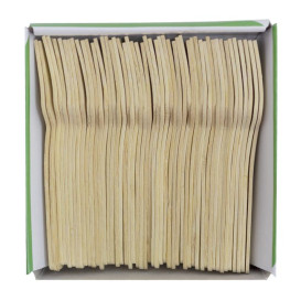 Bambus Gabel 9cm (50 Stück)