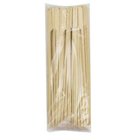 Fingerfood-spieße aus Bambus "Golf" 25cm (100 Stück)