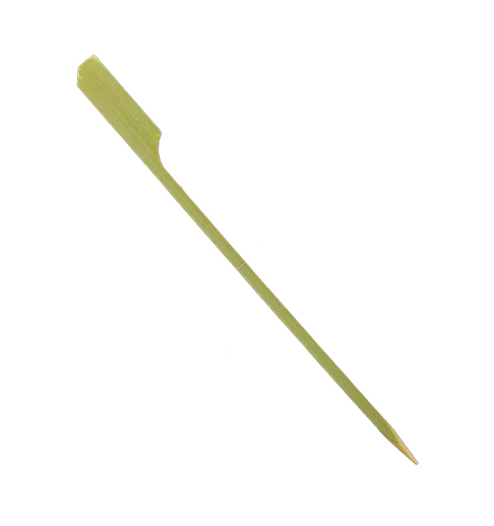 Bambússpieße "Golf" Grün 15cm (250 Stück) Bambússpieße "Golf" Grün 15cm (250 Stück)