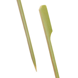 Bambússpieße "Golf" Grün 15cm (2.500 Stück)