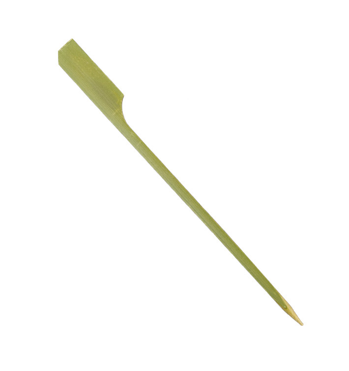 Bambusspieße "Golf" Grün 12cm (2.500 Stück) Bambusspieße "Golf" Grün 12cm (2.500 Stück)