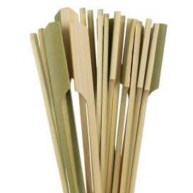 Bambússpieße "Golf" Grün 18cm (2.500 Stück)