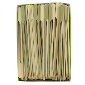 Bambússpieße "Golf" Grün 18cm (250 Stück)