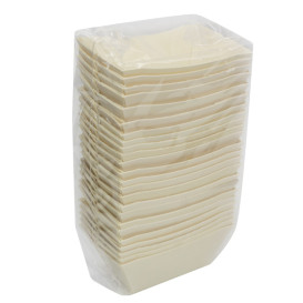 Fingerfood-Schalen aus Holz 90ml 8,5x6,5cm (24 Stück)