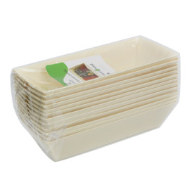 Fingerfood-Schalen aus Holz 410ml 19,5x8,5cm (144 Stück)