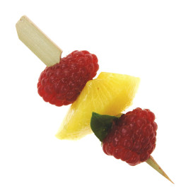 Bambusspieße "Golf" Grün 9cm (2.500 Stück)