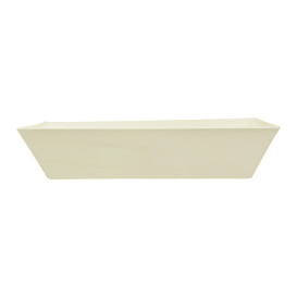 Fingerfood-Schalen aus Holz 410ml 19,5x8,5cm (144 Stück)