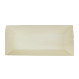 Fingerfood-Schalen aus Holz 410ml 19,5x8,5cm (144 Stück)