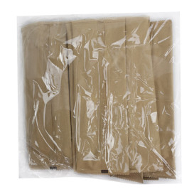 Holzbesteck Gabel, Messer, Servietten (25 Stük)