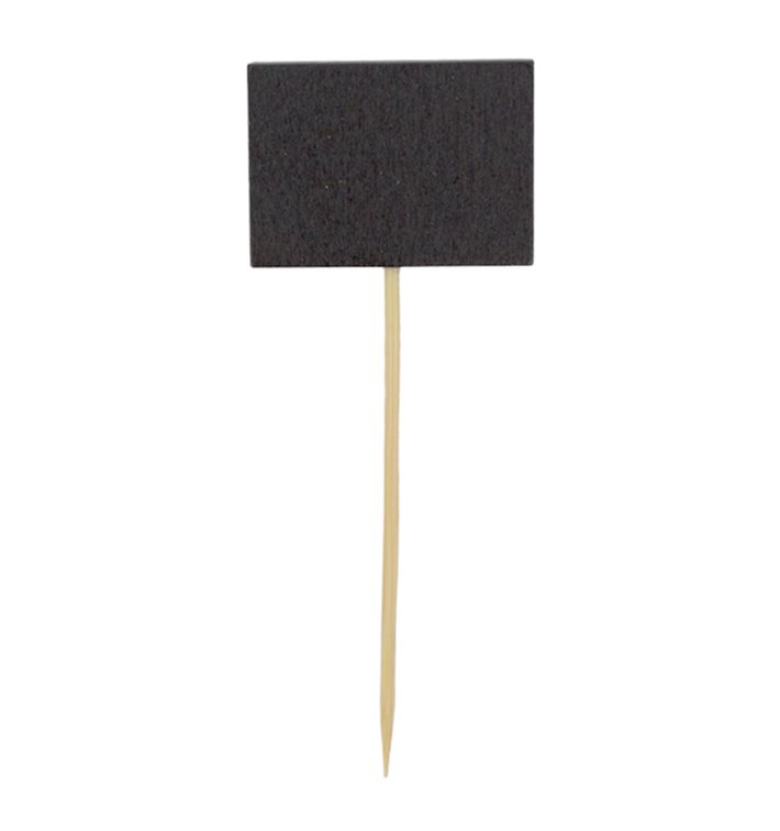 Bambusspieße mit Schiefertäfelchen 90mm (1.000 Stück) Bambusspieße mit Schiefertäfelchen 90mm (1.000 Stück)