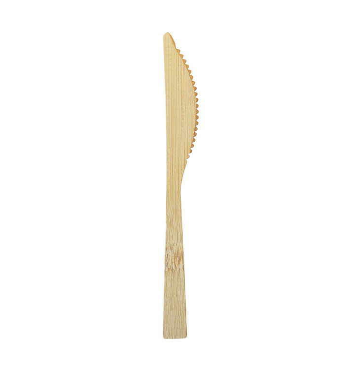 Messer aus Bambus 17cm (50 Stück) Messer aus Bambus 17cm (50 Stück)