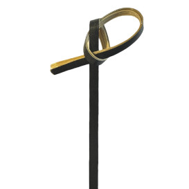 Bambússpieße Schleife Schwarz 10cm (2.500 Stück)