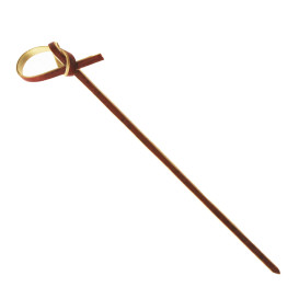 Bambusspieße Schleife Rot 10cm (2.500 Stück)